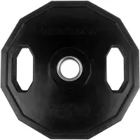 Tunturi Olympische Halterschijf - Halter gewichten - 1x 15 kg - 50mm - Rubber - Incl. gratis fitness app