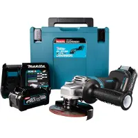 Makita accu-haakse slijper XGT, 40 V max, 125 mm, 3.000 - 8.500 tpm