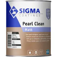 Sigma Pearl Clean Matt | Reinigbare Matte Muurverf 1 LTR - Kleur|1|2