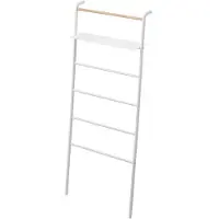 Decoclico Toren Yamazaki stalen en wit houten handdoekhouders Tower