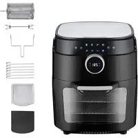 DSP Kb2089 Airfryer 12 Liter Zwart