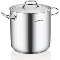 Korkmaz Soeppan 42.5L – XXL RVS Kookpan Ø40cm – Voor Inductie & Soep