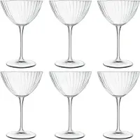 Luigi Bormioli Cocktailglas Speakeasies Swing Martini 220 ml (6-Delig)
