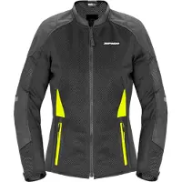 Spidi Super Net Jas Dames Fluo Geel Maat XL