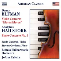 OUTHERE Sandy Cameron, Stewart Goodyear, Buffalo Philharmonic Orchestra, JoAnn Falletta - Elfman: Violin Concerto "Eleven Eleven" | Hailstork: Piano Concerto (CD)