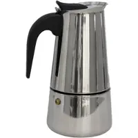 Gerimport RVS moka/espresso koffiemaker voor 2 kopjes - Percolators
