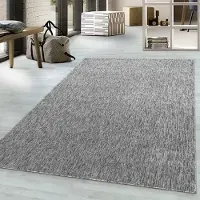 Muratap Effen vloerkleed laagpolig licht- 160x230 cm