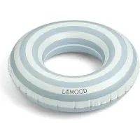 Liewood - Zwemband Baloo - Stripe Sea blue / Creme de la creme - Zwemband - Blue