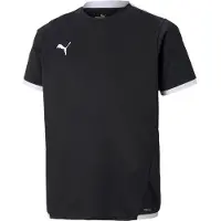 Puma Functioneel shirt 'TeamLiga' zwart / wit