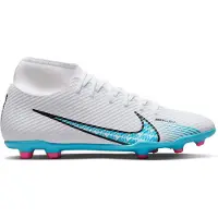 Nike Mercurial Superfly 9 Club Gras / Kunstgras Voetbalschoenen (MG) Wit Felblauw Felroze