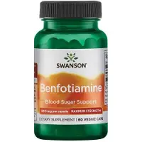 Swanson Health - Benfotiamine, 300 mg - 60 vegetarische capsules