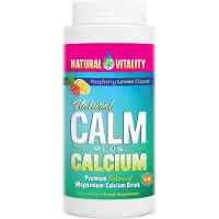 Natural Vitality - Natural Calm Plus Calcium, Framboos-Citroen - 454g