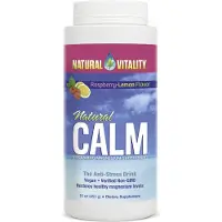 Natural Vitality - Natural Calm, Framboos-Citroen - 453g