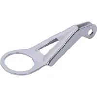 Edge Snephaak Chroom 1 inch