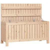 vidaXL Tuinkist, 108x42,5x54 cm, massief hout, grenenhout
