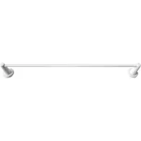 Sanicare handdoekhouder magnetisch 60cm rond wit