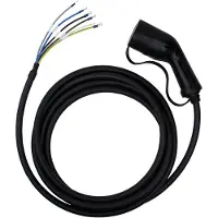 LDY Laadkabel Type 2 voor Elektrische Auto - 15M - 11Kw (16a 3-fase) - Zwarte Laadkabel Auto - Incl. Laadkabeltas