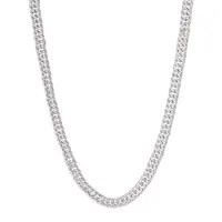 Go Dutch Label Collier schakel Zilver