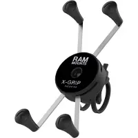 RAM Mount X-Grip Large Telefoonhouder met laag profiel stuurbasis met tie-rips RAP-460Z-UN10U
