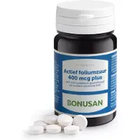 Bonusan Actief Foliumzuur 400 mcg Plus | 90 tabletten