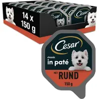 Cesar Hondenvoer - Classic - Rund in Paté - Maaltijdkuipjes 14x150g