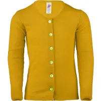 Engel - Kinder Cardigan - Wollen vest 104, geel