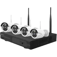 Nivian Draadloos camera set 3 MP met 2 weg audio en eigen wifi signaal