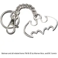 Noble Collection Batman - Logo Keychain - Zilverkleurig