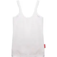 Claesen's singlet wit Hemd Meisjes Stretchkatoen Ronde hals Effen - maat 128/134