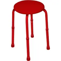 Aidapt douchekruk - max 100 kg - rood