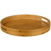 Five Ronde Bamboe Dienblad - 40 cm, Bruin