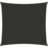 vidaXL Zonnescherm vierkant 2,5x2,5 m oxford stof antracietkleurig