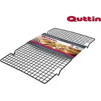 Quttin koelrooster - 40,8 x 25, 5 x 2 cm - zwart