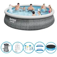 Bestway Zwembad Fast Set - 457x107 cm - Inclusief accessoires