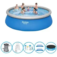 Bestway Zwembad Fast Set - 457x122 cm - Inclusief accessoires