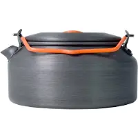 GSI Outdoors Halulite theepot, 1 liter, 164 gram, matzwart; 50162