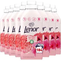 Lenor Pioenroos en hibiscus Wasverzachter - 8 x 23 Wasbeurten - Voordeelverpakking
