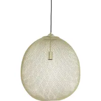 Light & Living Hanglamp Ø50x58 cm MOROC goud