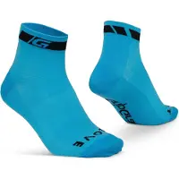 Gripgrab - Classic Low Cut Zomer Fietssokken 1 Paar Korte Coolmax Sokken - Blauw - Unisex - Maat L (44-47)