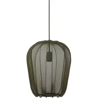 Light & Living Groene hanglamp Plumeria Ø 34cm