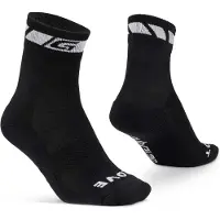 Gripgrab - Lente Herfst Fietssokken Thermo Overganssokken - Zwart - Unisex - Maat M