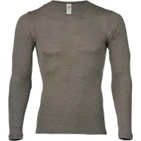 Engel - Unterhemd L/S - Merino-ondergoed 46/48, bruin