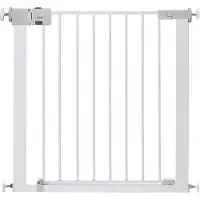Safety 1st Safety1st SecureTech Simply Close Traphekje - 73 t/m 80 cm - Klembevestiging - Metal White