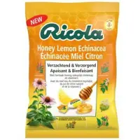 Ricola 12x Keelpastilles Honing Citroen Echinacea Zakje 75 gr