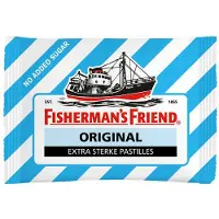 Fishermansfriend 3x Original Extra Strong Suikervrij 25 Gr