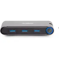 Urban Factory TCM15UF (USB C), Docking station + USB-hub, Zwart
