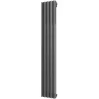 Boss & Wessing Handdoekradiator aika retta 1800x295 mm zilver metallic