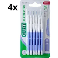 Gum 4x Bi-Direction 0.6 mm Lila - 6 stuks