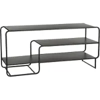 Mica Decorations Jules Salontafel - L110 x B38 x H50 cm - Metaal - Zwart