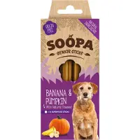 Soopa - Senior - Pompoen & Banaan - Dental sticks - Display 10 stuks
